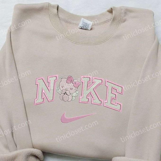 Angel Hello Kitty x Nike Embroidered Shirt & Sweatshirt: Best Gifts for Daughter