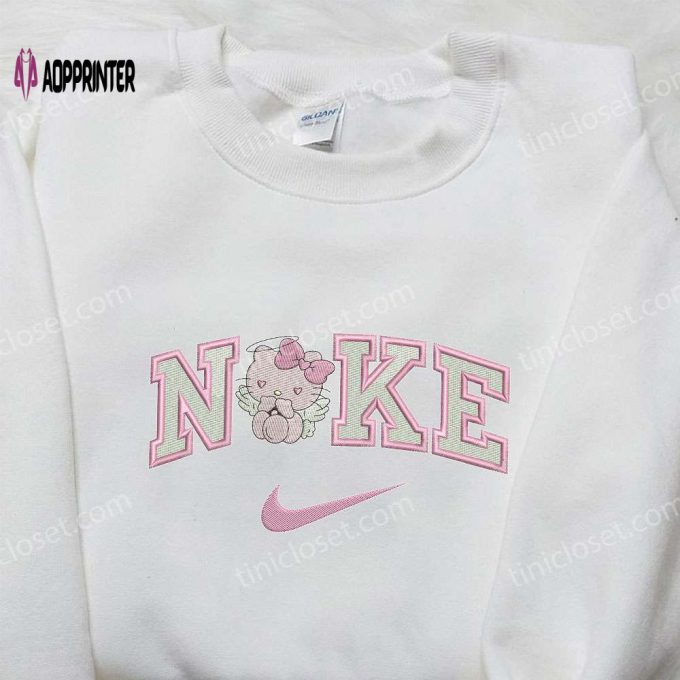 Angel Hello Kitty x Nike Embroidered Shirt & Sweatshirt: Best Gifts for Daughter