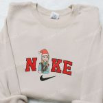 Anna Frozen x Nike Embroidered Sweatshirt Disney Characters Christmas Shirt Best Christmas Gift Ideas