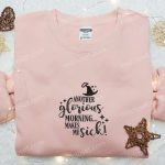 Spooky Halloween Embroidered Sweatshirt: Another Glorious Morning Makes Me Sick Hoodie – Best Gifts