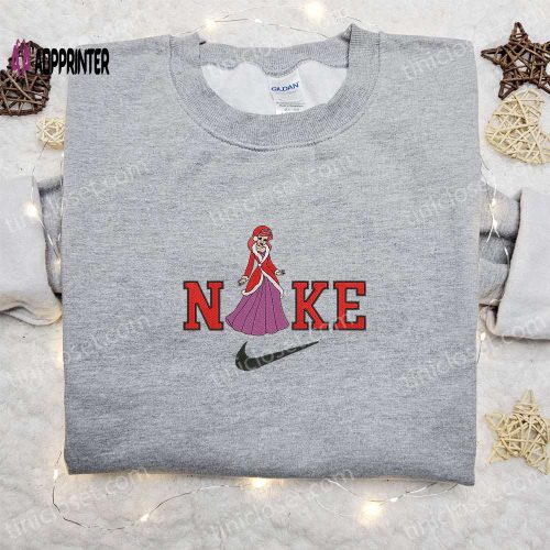 Winnie the Pooh x Nike Christmas Light Sweatshirt: Cartoon Embroidered Shirt Best Gift Ideas