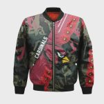 Arizona Cardinals Bomber Jacket 3D Printed Sport Style Keep Go on