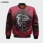 Atlanta Falcons Bomber Jacket 3D Printed Camouflage Vintage