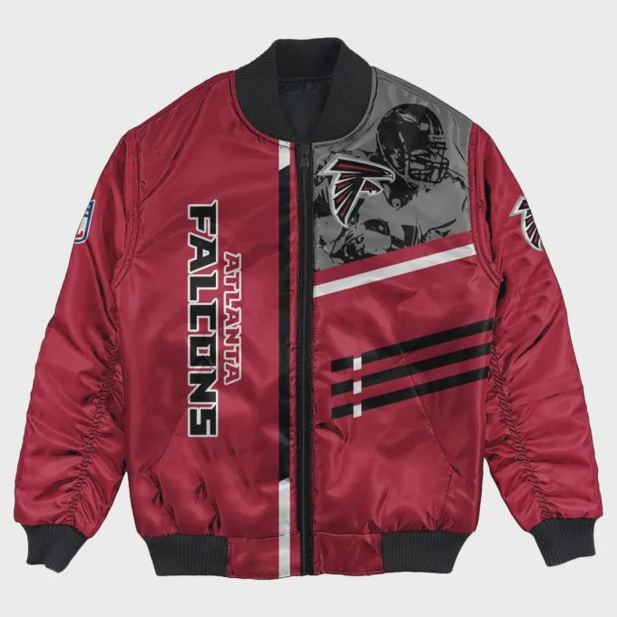 Atlanta Falcons Bomber Jacket 3D Printed Personalized Football For Fan