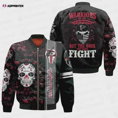 Arizona Cardinals Team Logo Pattern Bomber Jacket – Red And White