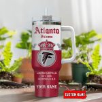 Atlanta Falcons Personalized NFL Corona Extra 40oz Stanley Tumbler Gift for Fans