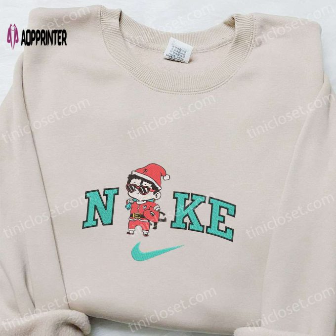 Baby Benito Santa and Bad Bunny Christmas x Nike Embroidered Sweatshirt: Best Gift Idea for a Festive Christmas