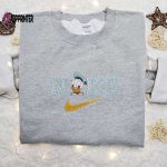 Disney-inspired Baby Donald Duck x Nike Embroidered Shirt: Best Custom Birthday Gift Idea