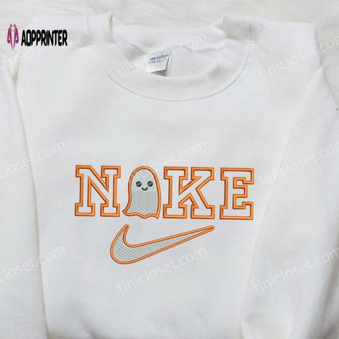 Baby Ghost x Nike Embroidered Sweatshirt – Halloween Inspired Shirt