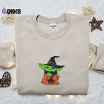 Baby Yoda Embroidered Sweatshirt Movie Hoodie Halloween Shirt – Cute & Cozy Apparel