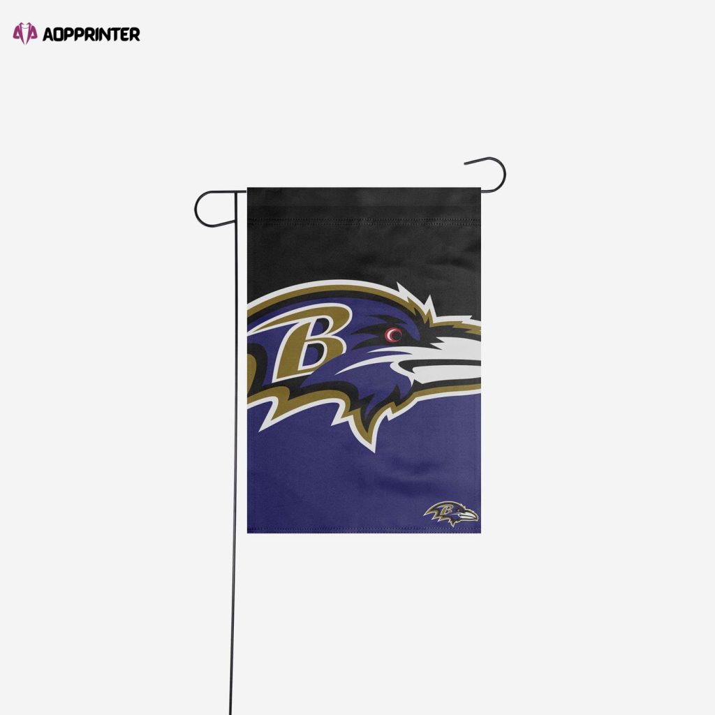 Baltimore Ravens Colorblock Helmet Garden Flag – House Flag Home Decor Gift – House Flag Home Decor Gift