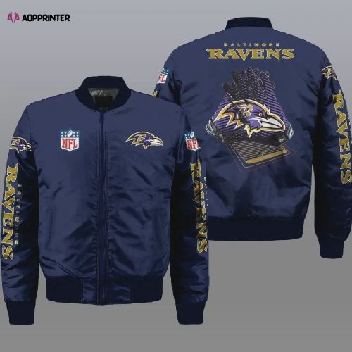 Baltimore Ravens National Football League Bomber Jacket STM V1