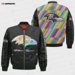 Baltimore Ravens – National Football League AOP Bomber Jacket V2