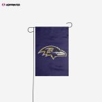 Baltimore Ravens Solid Garden Flag – House Flag Home Decor Gift – House Flag Home Decor Gift