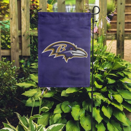 Baltimore Ravens Solid Garden Flag – House Flag Home Decor Gift – House Flag Home Decor Gift