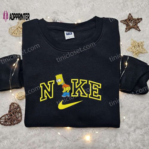 Custom Baby Dumbo x Nike Cartoon Embroidered Shirt – Best Birthday Gift Idea