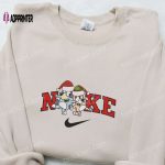 Bingo & Bluey Xmas Hat x Nike Embroidered Sweatshirt: Best Christmas Gift Ideas