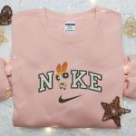 Blossom x Nike Embroidered Shirt: Powerpuff Girls & Nike Inspired Apparel