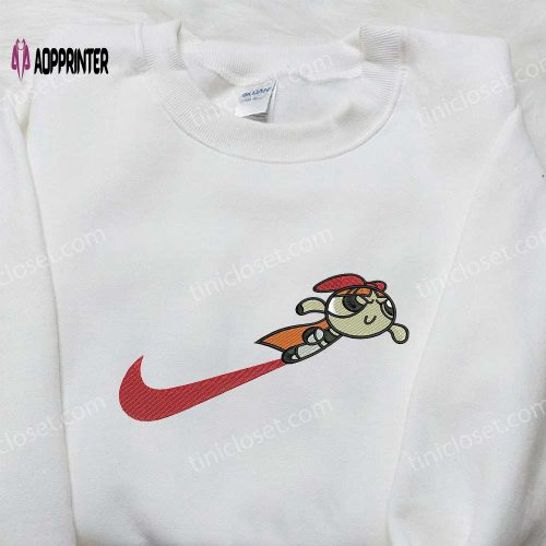 Squirtle x Nike Swoosh Hoodie & Pokemon Nike Inspired Embroidered Shirts