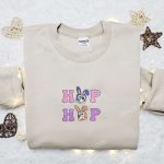 Bluey & Bingo Hop Hop Shirt Thanksgiving Hoodie Best Holiday Gift Idea