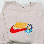 Bluey x Nike Cartoon Embroidered Shirt: Customizable & Stylish Nike Embroidered Shirt