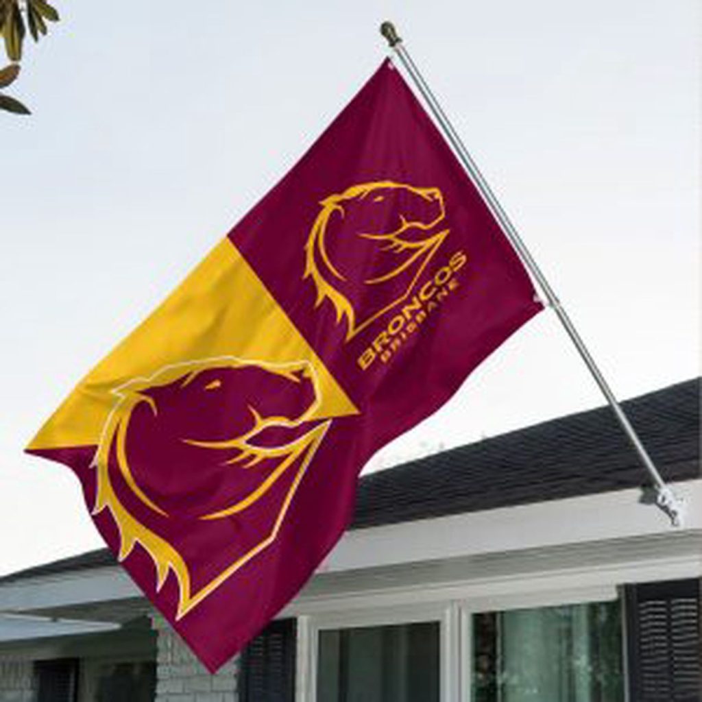 Brisbane BroncosD House Flag Gift