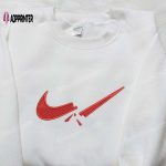 Broken x Nike Swoosh Embroidered Sweatshirt & Shirt: Best Birthday Gift Ideas