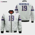 Buffalo Bills Isaiah McKenzie Great Player Bomber Jacket – White