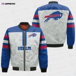 Buffalo Bills NFL 2023 Starter Thursday Night Gridiron Raglan Unisex Bomber Jacket V6