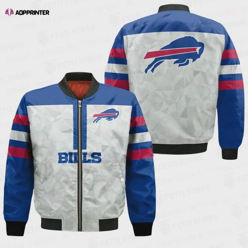 Buffalo Bills Super Bowl LVI Champions Blue Red Bomber Jacket