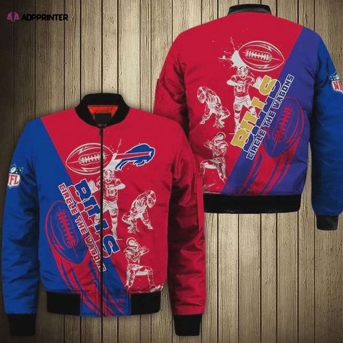 Buffalo Bills NFL 2023 Starter Thursday Night Gridiron Unisex Bomber Jacket V7