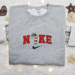 Candy Cane x Nike Christmas Embroidered Sweatshirt & Cartoon Shirt: Best Christmas Gift Ideas