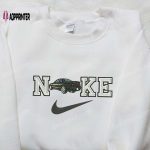 Car x Nike Embroidered Shirt – Custom Transportation Tee