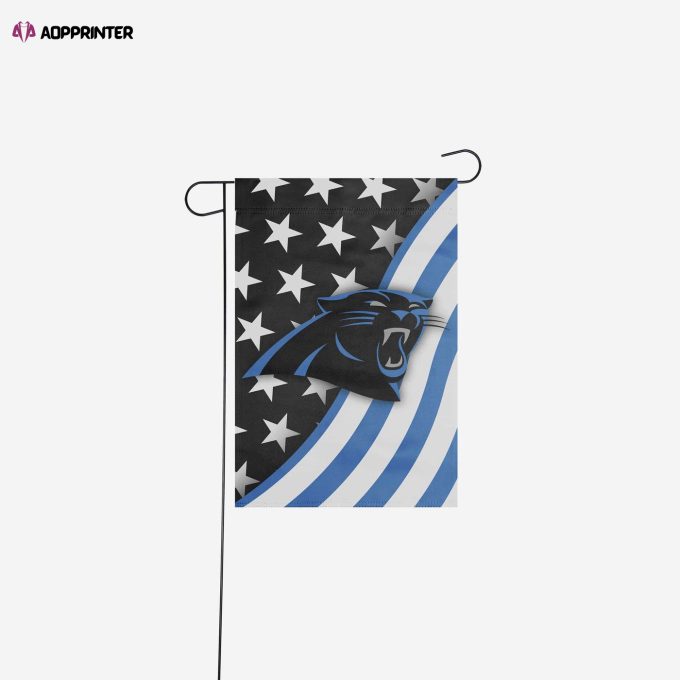 Carolina Panthers Americana Garden Flag – House Flag Home Decor Gift – House Flag Home Decor Gift