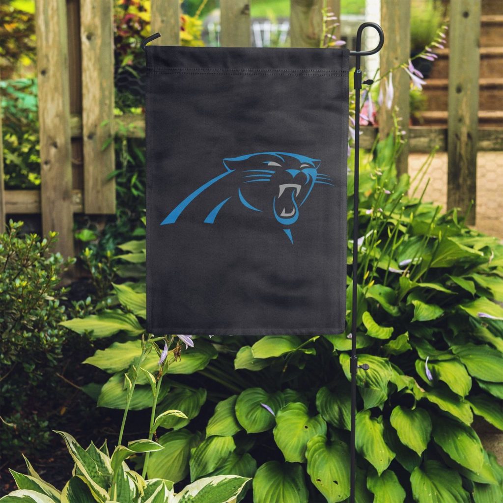 Carolina Panthers Solid Garden Flag – House Flag Home Decor Gift – House Flag Home Decor Gift