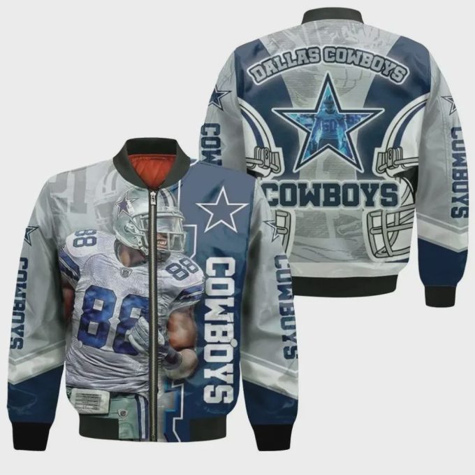 Ceedee Lamb Dallas Cowboys East Division Pattern Bomber Jacket