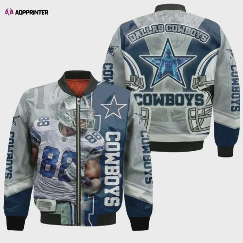 Carolina Panthers Players Pattern Bomber Jacket – Blue And Black