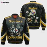 Champions Pittsburgh Steelers Pattern Bomber Jacket