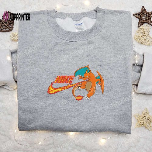 Baby Witcher x Swoosh Embroidered Sweatshirt – Perfect Halloween Gift for Family