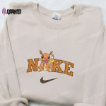 Charmander Xmas x Nike Embroidered Sweatshirt: Cartoon Shirt Best Christmas Gift Ideas