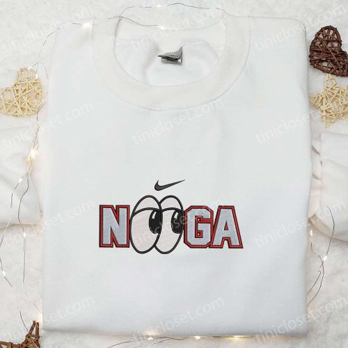 Chattanooga Lookouts Nooga x Swoosh Embroidered Sweatshirt – MLB Sport Shirt Best Family Gift