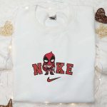 Chibi Deadpool Santa x Nike Christmas Embroidered Sweatshirt – Best Holiday Gift Ideas