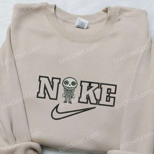 Chibi Jack x Nike Embroidered Hoodie & Shirt: Best Halloween Gift Ideas