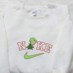 Chibi Roronoa Zoro x Nike Anime Embroidered Sweatshirt: One Piece & Nike Inspired Hoodie