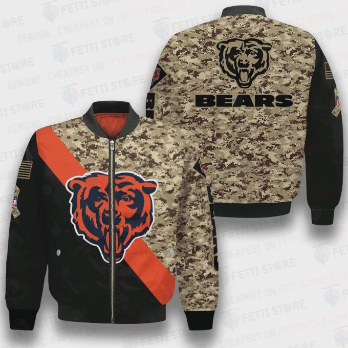 Chicago Bears – National Football League AOP Bomber Jacket V1