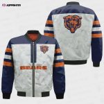 Chicago Bears NFL 2023 Starter Thursday Night Gridiron Raglan Unisex Bomber Jacket V6