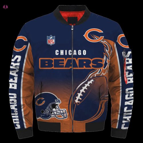 Chicago Bears – National Football League AOP Bomber Jacket V2