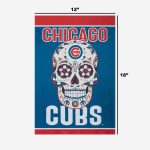 Chicago Cubs Day of the Dead Garden Flag – House Flag Home Decor Gift – House Flag Home Decor Gift