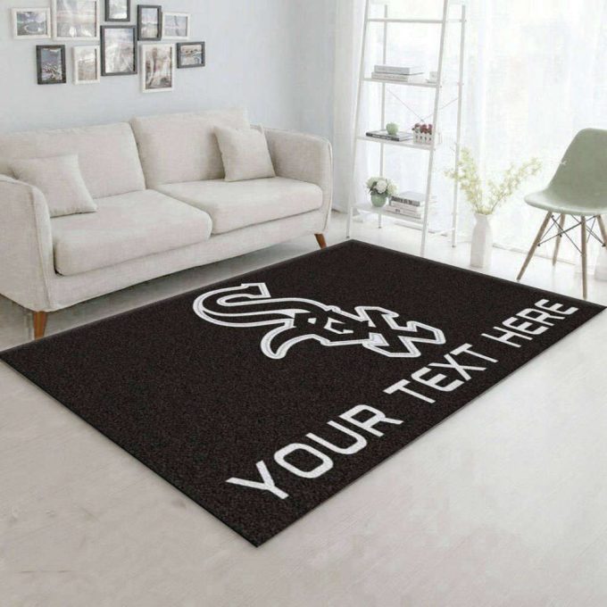 Chicago White Sox Rug Living Room Floor Decor Fan Gifts