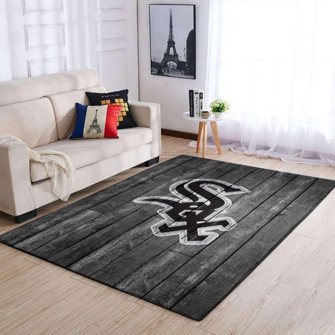 Chicago White Sox Rug Living Room Floor Decor Fan Gifts